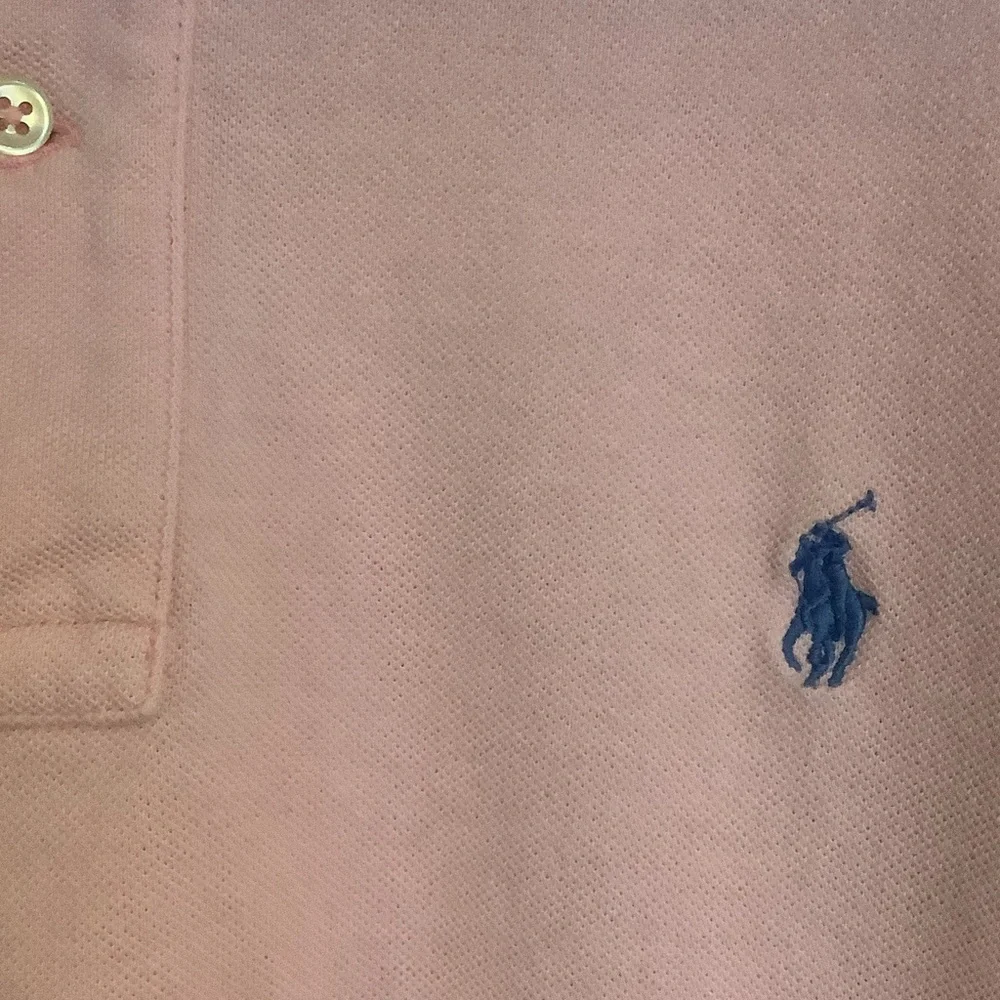 Ralph Lauren Men's Light Pink Polo Shirt-Size XXL